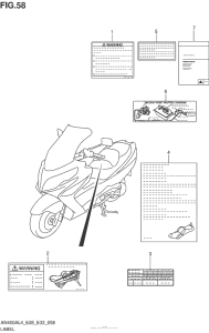 AN400Z (ABS) Label (An400Al4 E33)