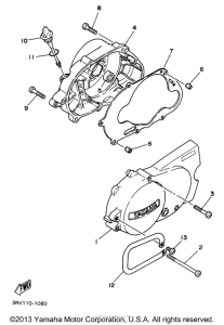 PW80J Боковые крышки