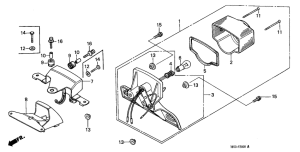 Z50G Taillight unit ass`y