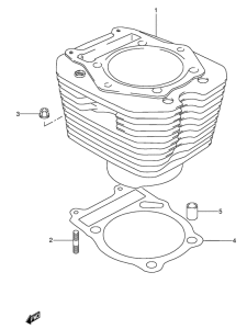 DR650 Цилиндр