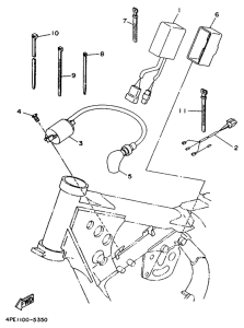 YZ125G Электрика 1