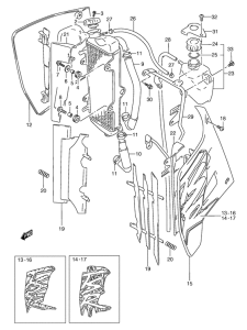 TS125 Радиатор
