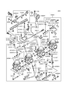 ZR400 Карбюратор