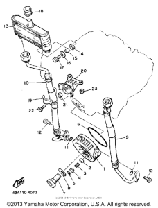FJ600L Масляный картер