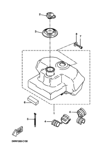 CW50 Бак масляный
