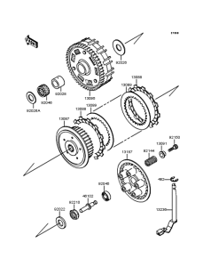 VN400 Сцепление