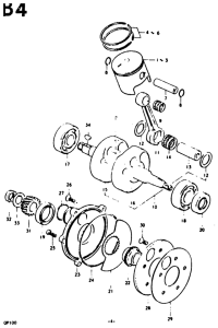 GP100 Вал коленчатый