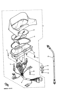 XJ600S (37KW) Приборы