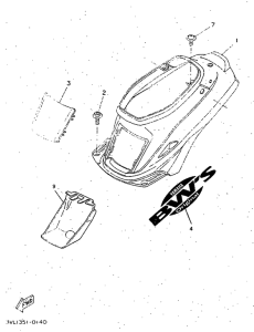 CW50 Боковые обтекатели