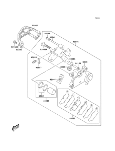  Передний суппорт