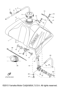  Топливный бак