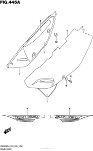  Обтекатель рамы