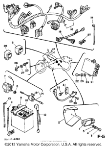 XV250 Электрика