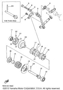 WR250Z Регулятор,вед .звезда