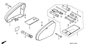 C50 Tools / side cover