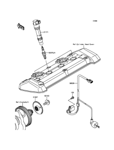 ZR800 Система зажигания
