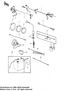 KE250 Электрика