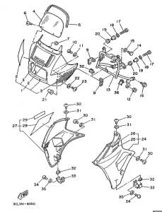 TDR240 Обтекатель 1