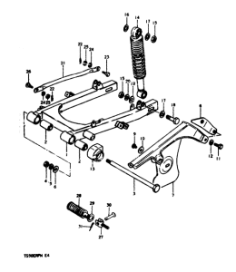 TS50 Маятник задний