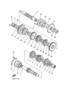 RZ350 ﾄﾗﾝｽﾐﾂｼﾖﾝ