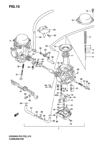 GS500 Carburetor assy