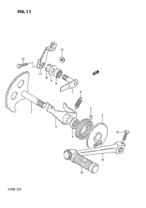 FA50 Ножной стартер