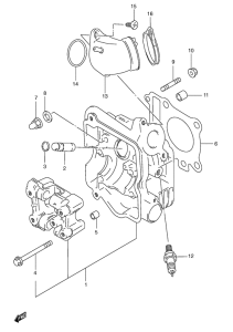 AN125 Головка цилиндров