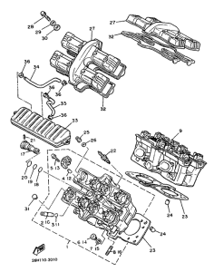 XVZ12TD Головка цилиндров
