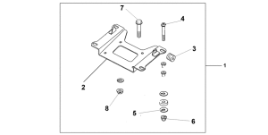 FJS600 Carrier bracket