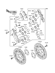ZR1200 Передний тормоз