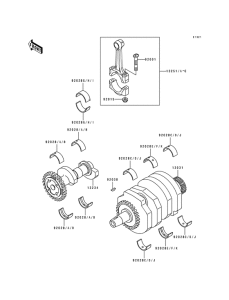 EL250 Вал коленчатый