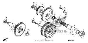 VT1300CT Валансирный вал