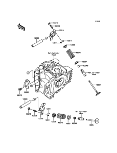 BR125 Клапана