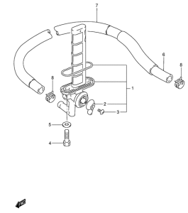 VS800 Топливный кран