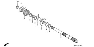 ST50 Кик стартер