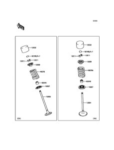 KLZ1000 Клапана
