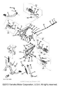 XV920RH Подножки