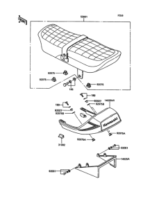 KH125 Сиденье