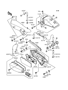 VN250 Воздушный фильтр