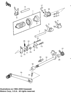  Переключатель передач