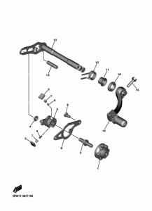  Вал переключения