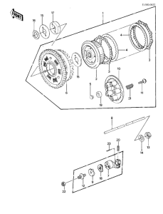 KZ1000 Бендикс