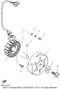 FZR600RF Генератор