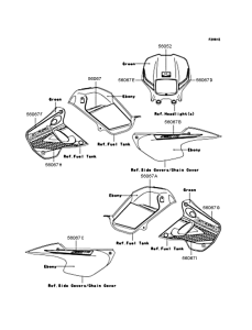 KL110 Наклейки