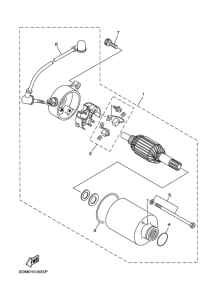 SRV250 ｽﾀｰﾃｲﾝｸﾞﾓｰﾀ