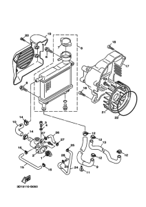 XC50Y Радиатор и шланг