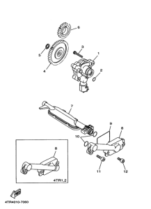 XVS400 ｵｲﾙﾎﾟﾝﾌﾟ