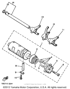 XJ700XS Копирный вал