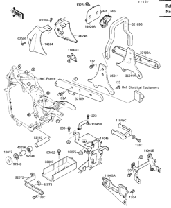 VN1500 Ящик аккумуляторной батареи