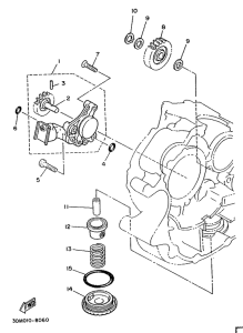 XV240 Масляный насос